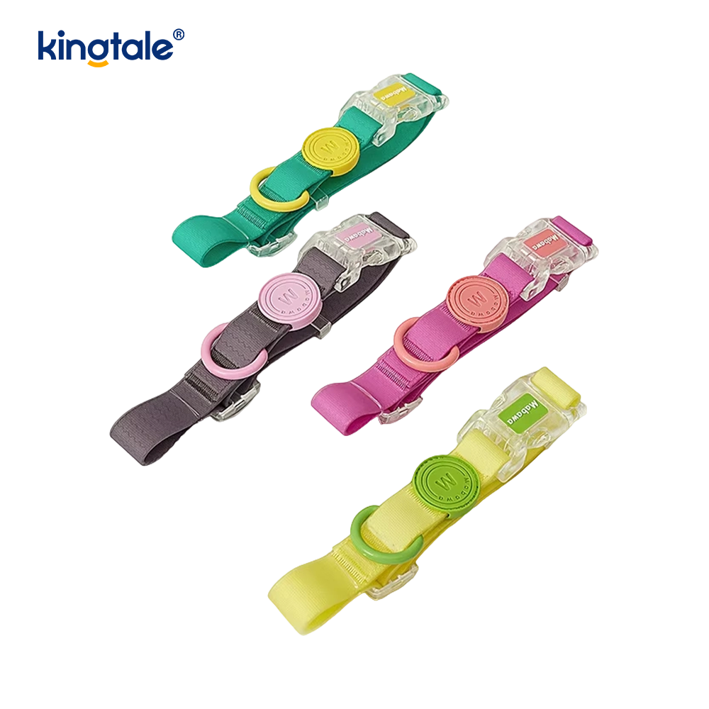 Macarons PVC hundehalsbånd