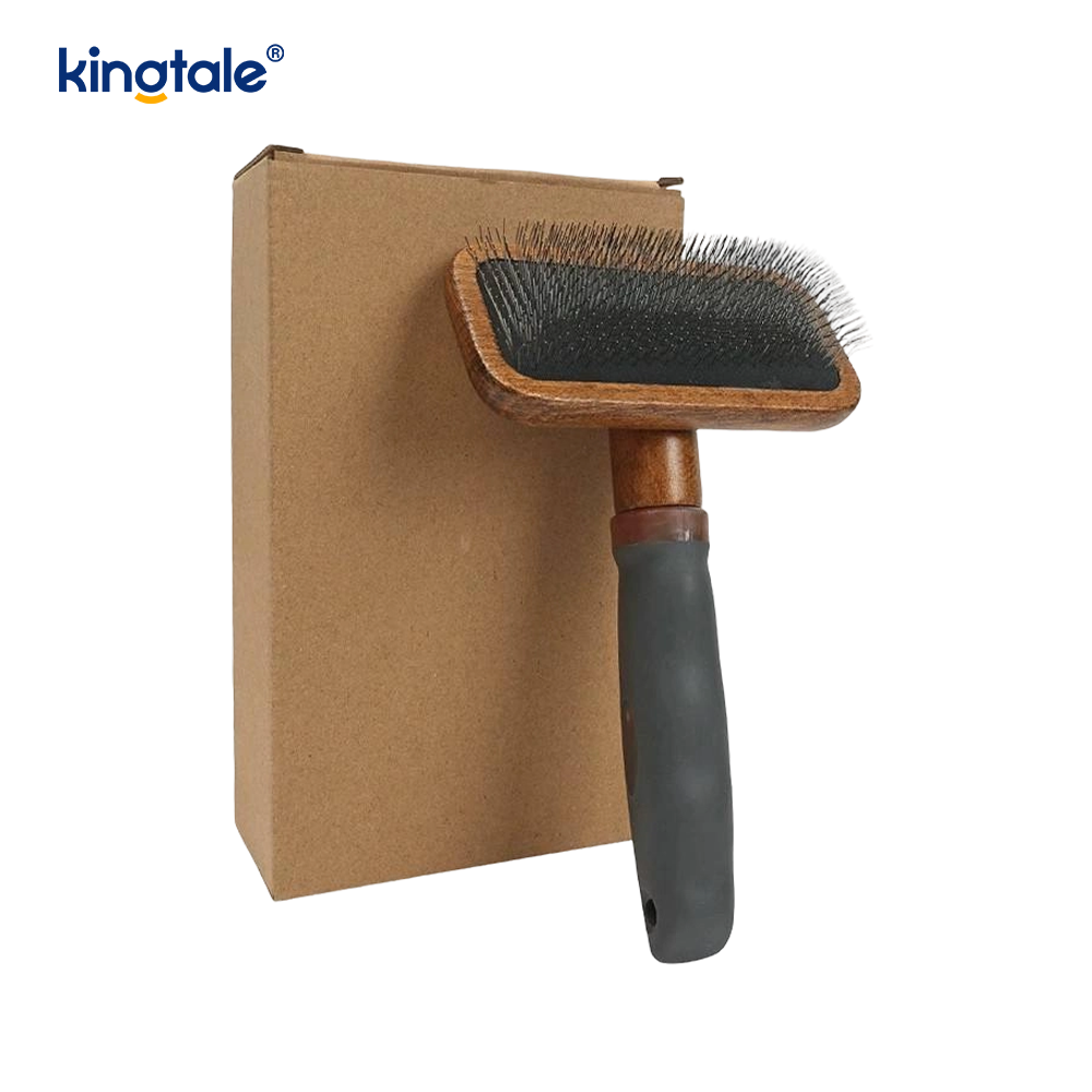 Pinner i rustfritt stål Bøketre Body Ground Pet Comb