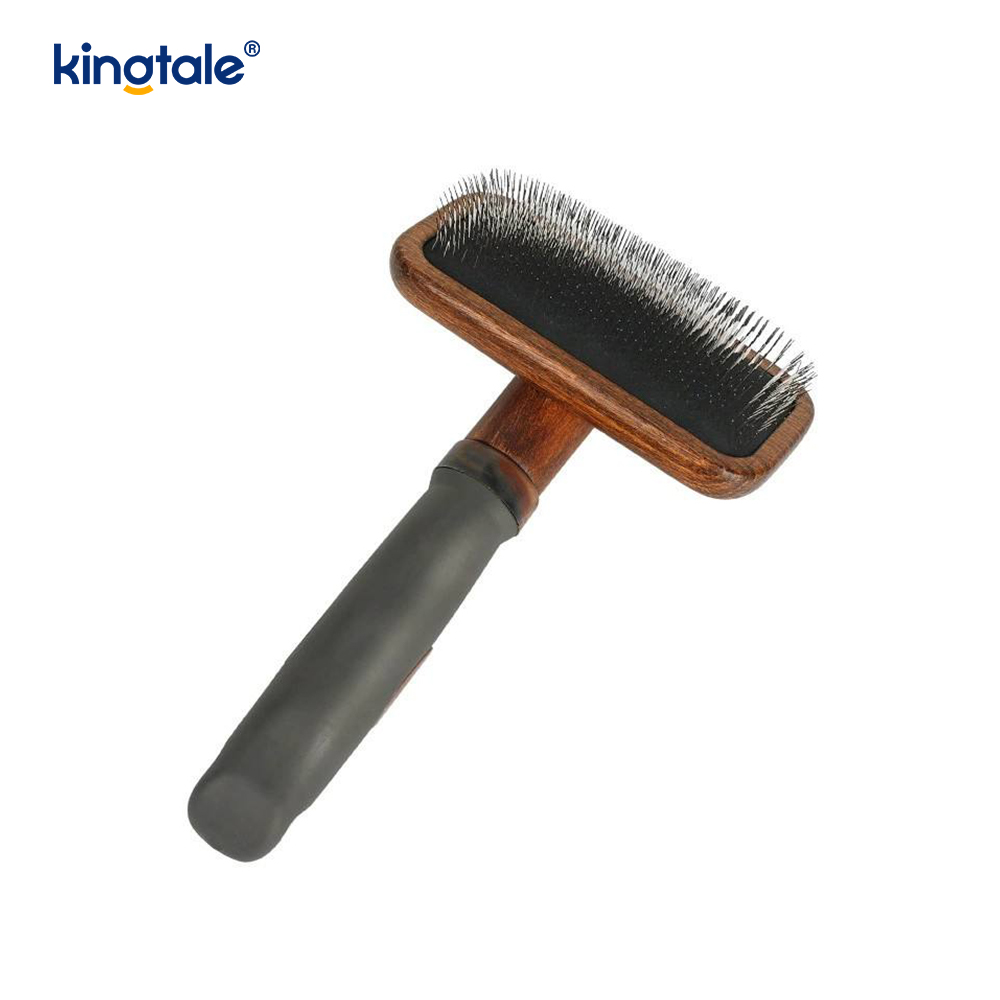 Pinner i rustfritt stål Bøketre Body Ground Pet Comb