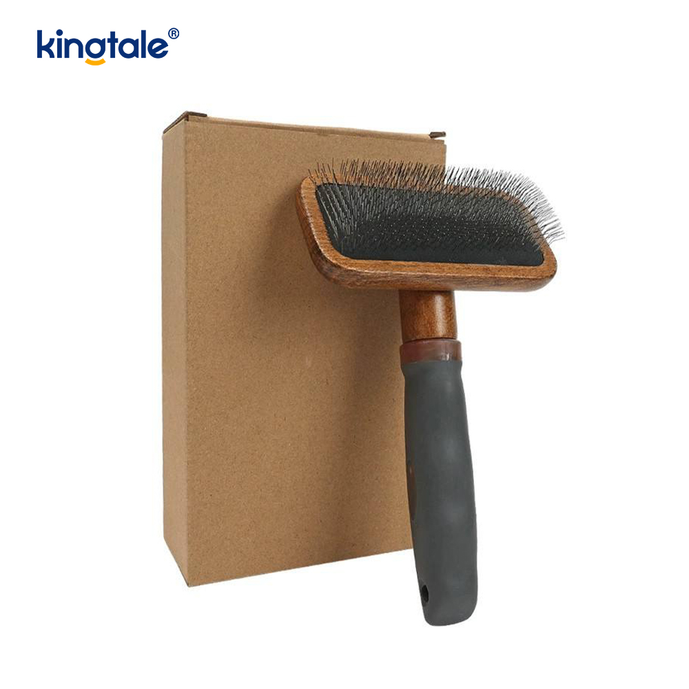 Pinner i rustfritt stål Bøketre Body Ground Pet Comb
