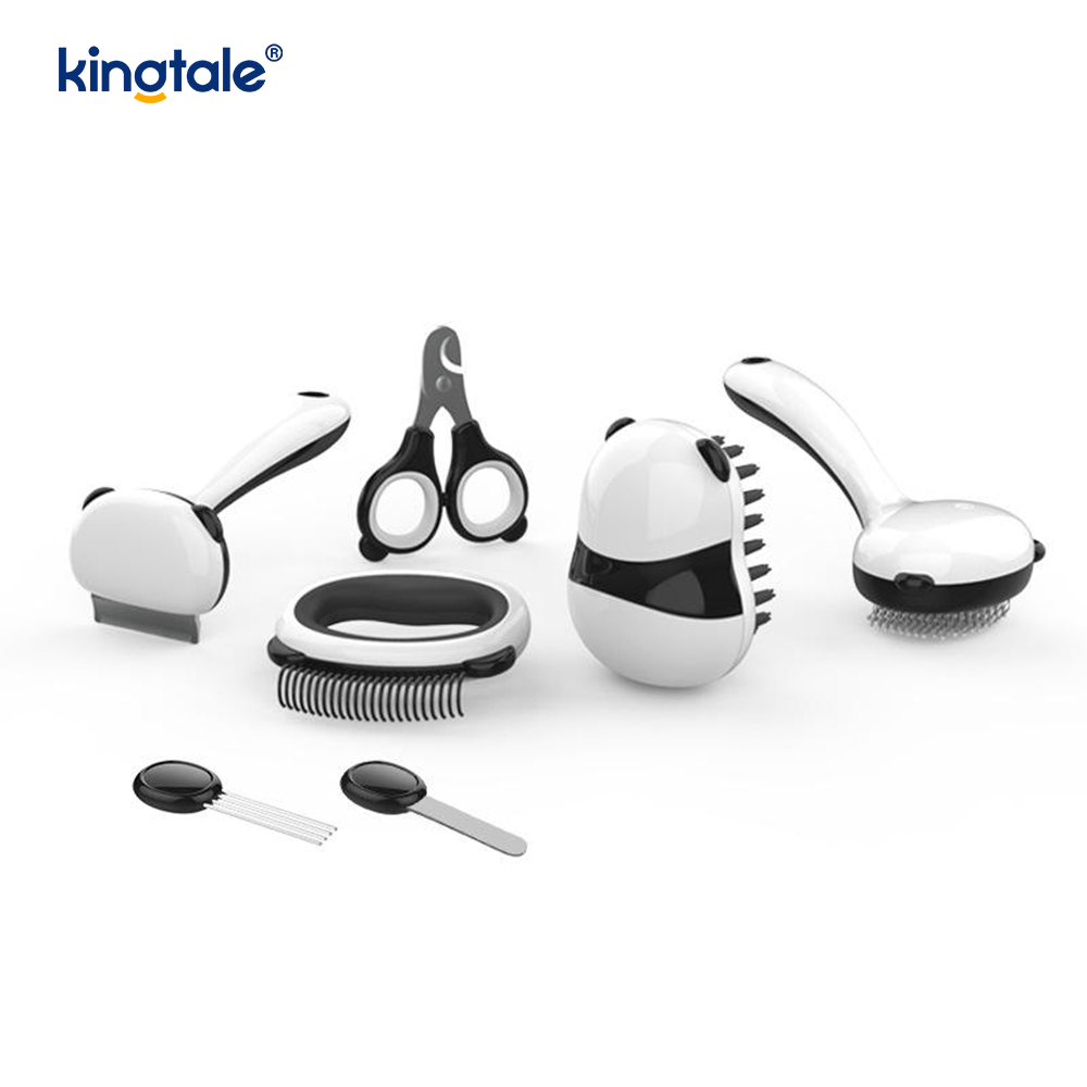 Kjæledyrrengjøringsproduktsett Panda modell badebørste