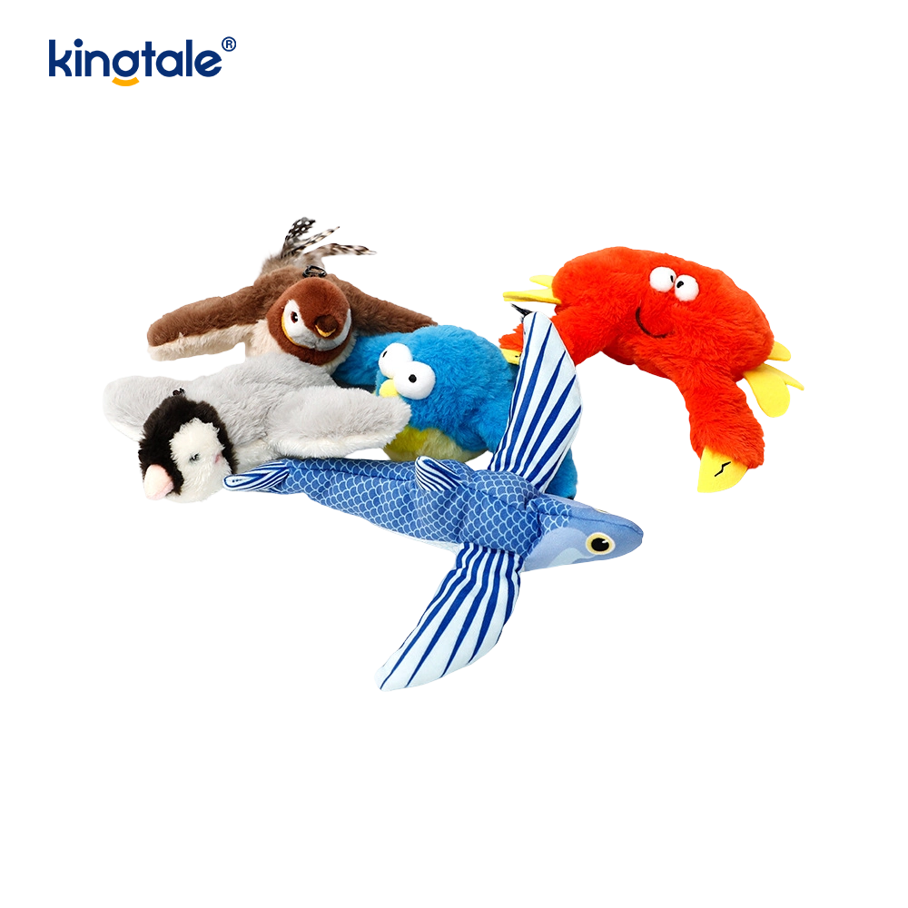 Simulert Sparrow Pet Plysh Toy For Alle Raser Cat Kicker Catnip Leker Sparrow