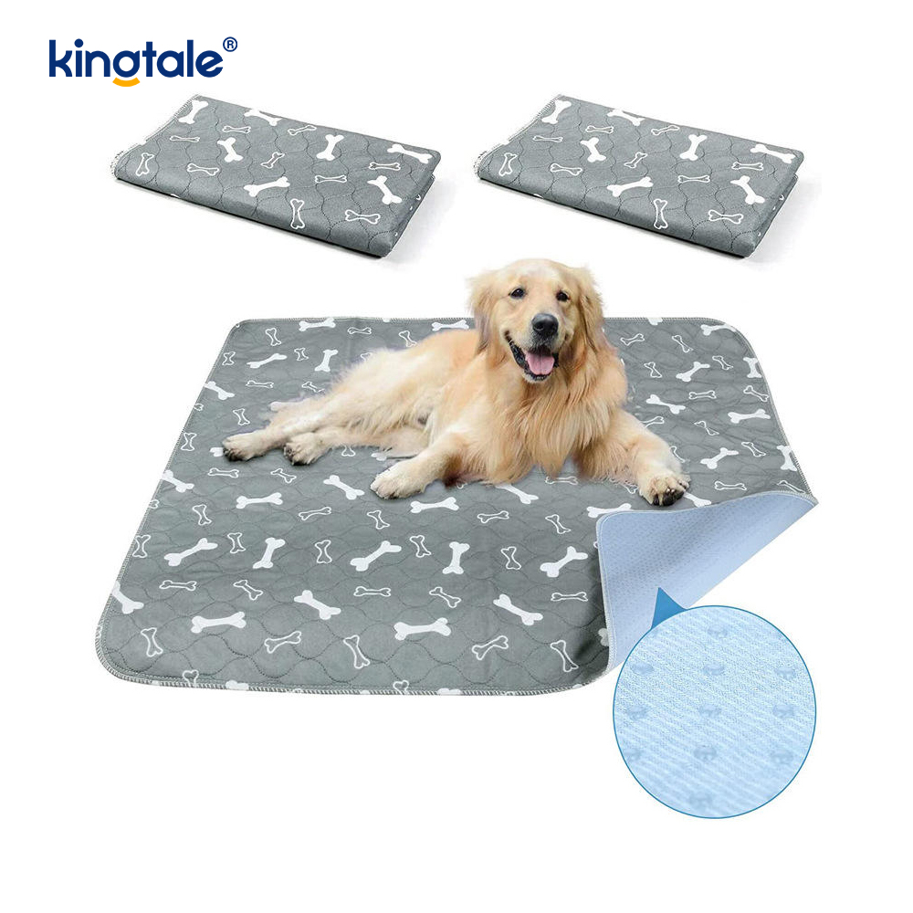 Gjenbrukbar hundematte for gulv Sklisikker vaskbar tissematte for hunder