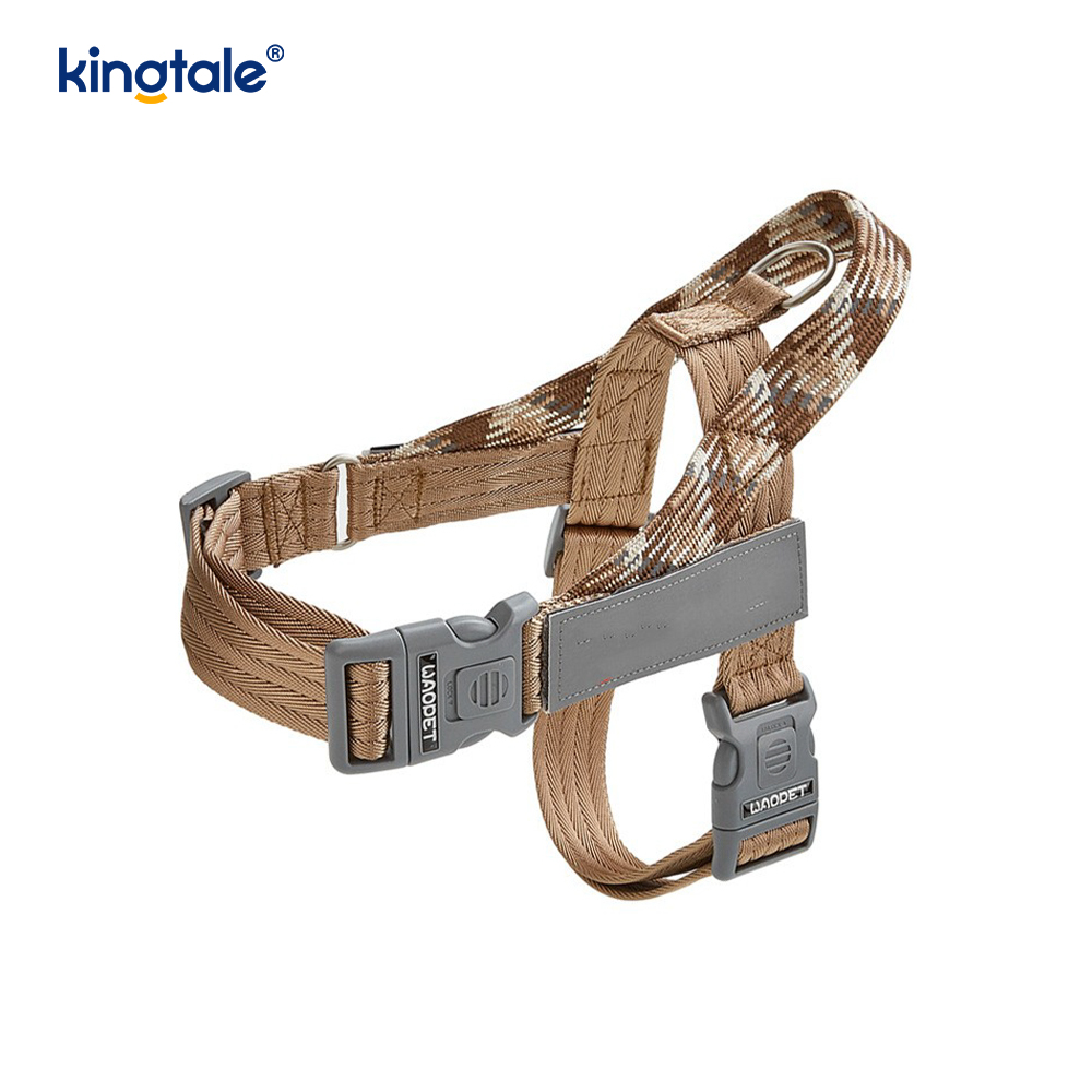 Utviklet Braid Nylon Webbing Highlight Reflekterende Hundesele