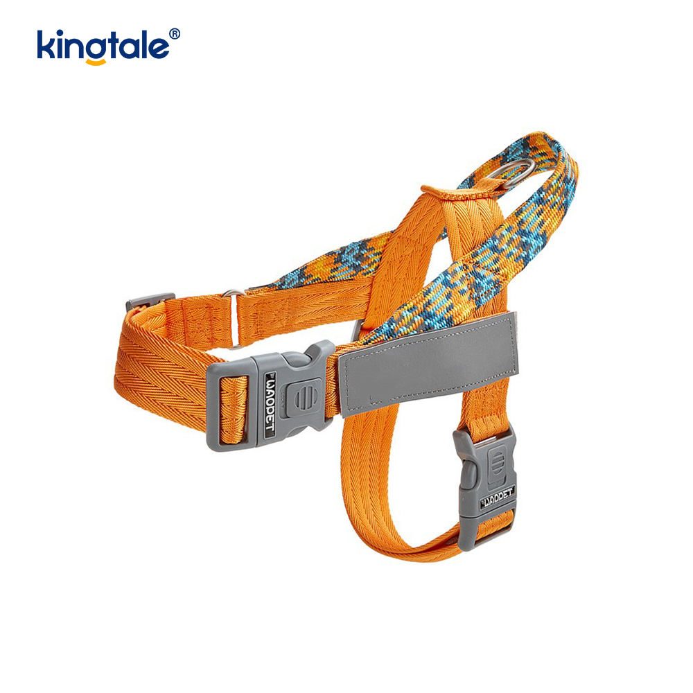 Utviklet Braid Nylon Webbing Highlight Reflekterende Hundesele