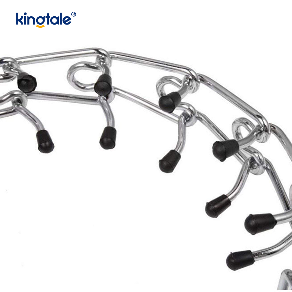 Pet Pinch Choke Halsbånd Carbon Steel Metal Prong Hundetreningshalsbånd