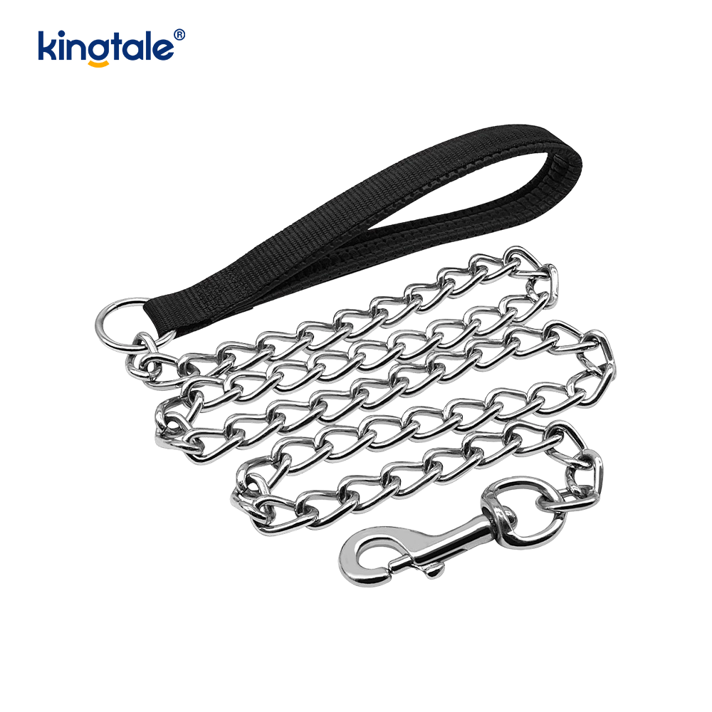 Custom Metal Heavy Duty hundekjedeledning med skumhåndtak for hunder
