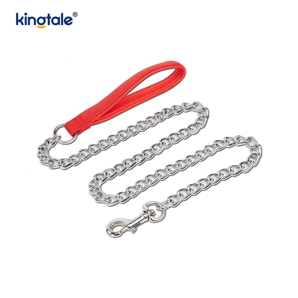 Custom Metal Heavy Duty hundekjedeledning med skumhåndtak for hunder