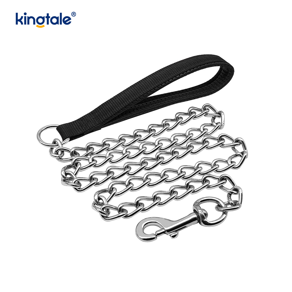 Custom Metal Heavy Duty hundekjedeledning med skumhåndtak for hunder