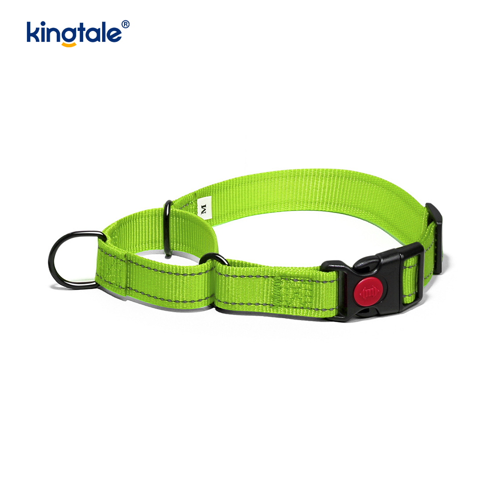 No Pull Reflekterende Justerbar Nylon Martingale Hundehalsbånd For S M A L L Hunder