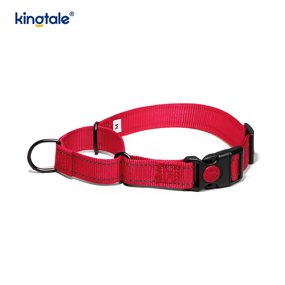 No Pull Reflekterende Justerbar Nylon Martingale Hundehalsbånd For S M A L L Hunder