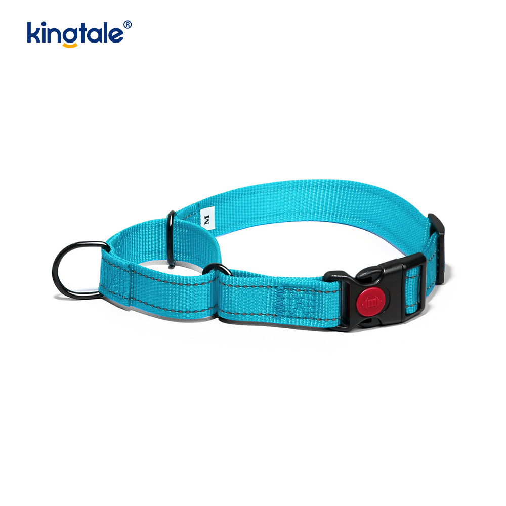 No Pull Reflekterende Justerbar Nylon Martingale Hundehalsbånd For S M A L L Hunder