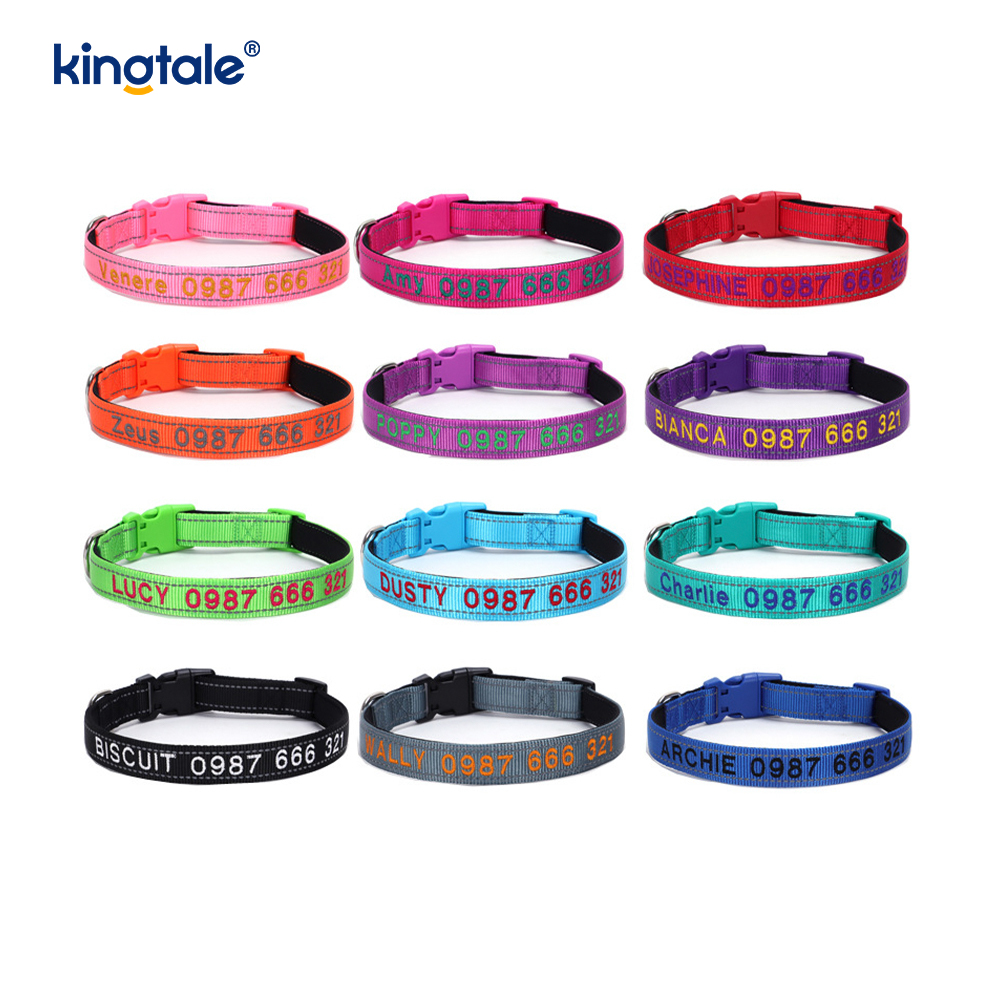 Servicehundhalsbåndkodet spennedesign for å forhindre ulykker advarer