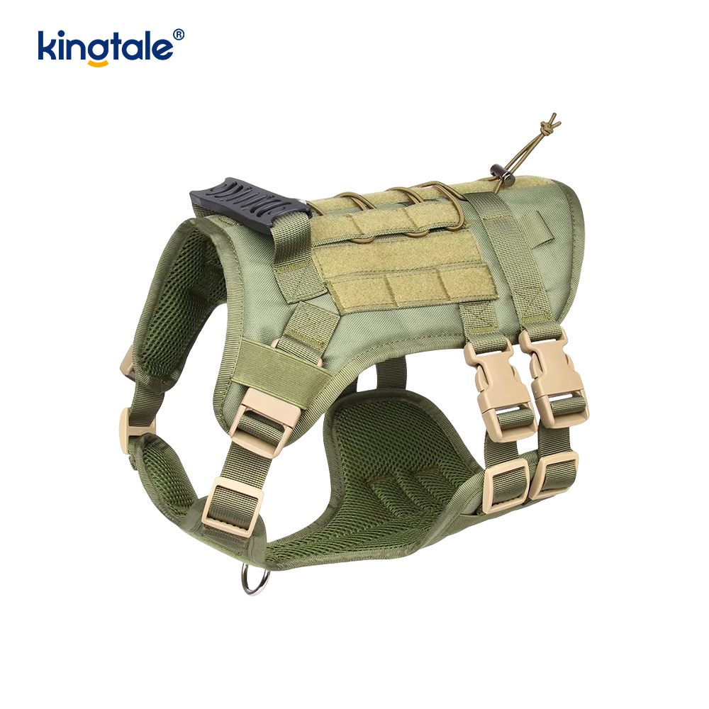 Tilpasset Heavy Duty Large Vest Mesh Pustende Justerbar Hundesele