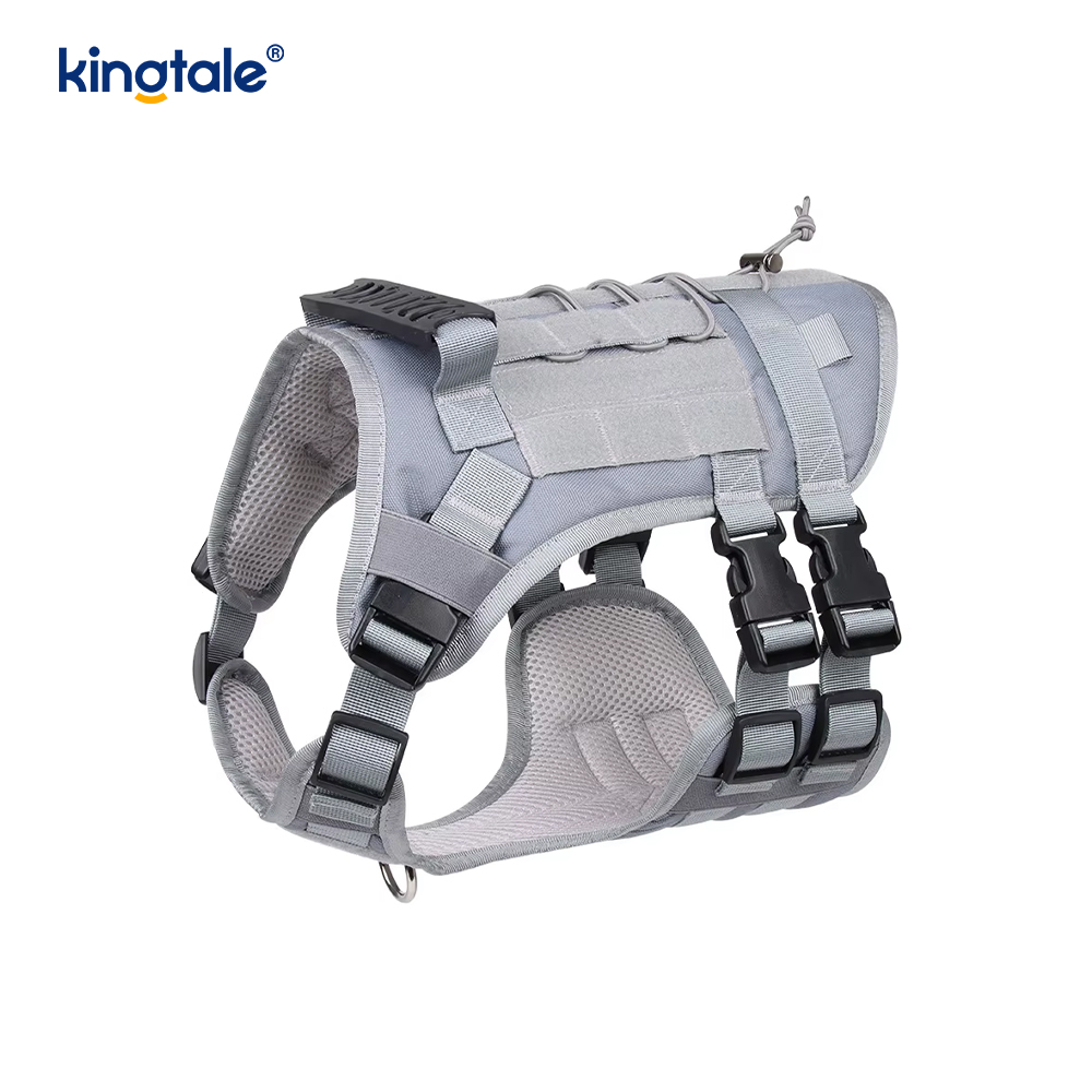 Tilpasset Heavy Duty Large Vest Mesh Pustende Justerbar Hundesele
