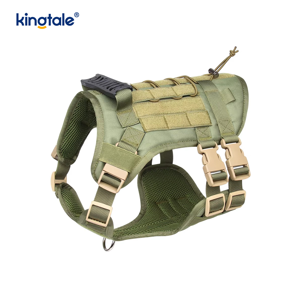 Tilpasset Heavy Duty Large Vest Mesh Pustende Justerbar Hundesele
