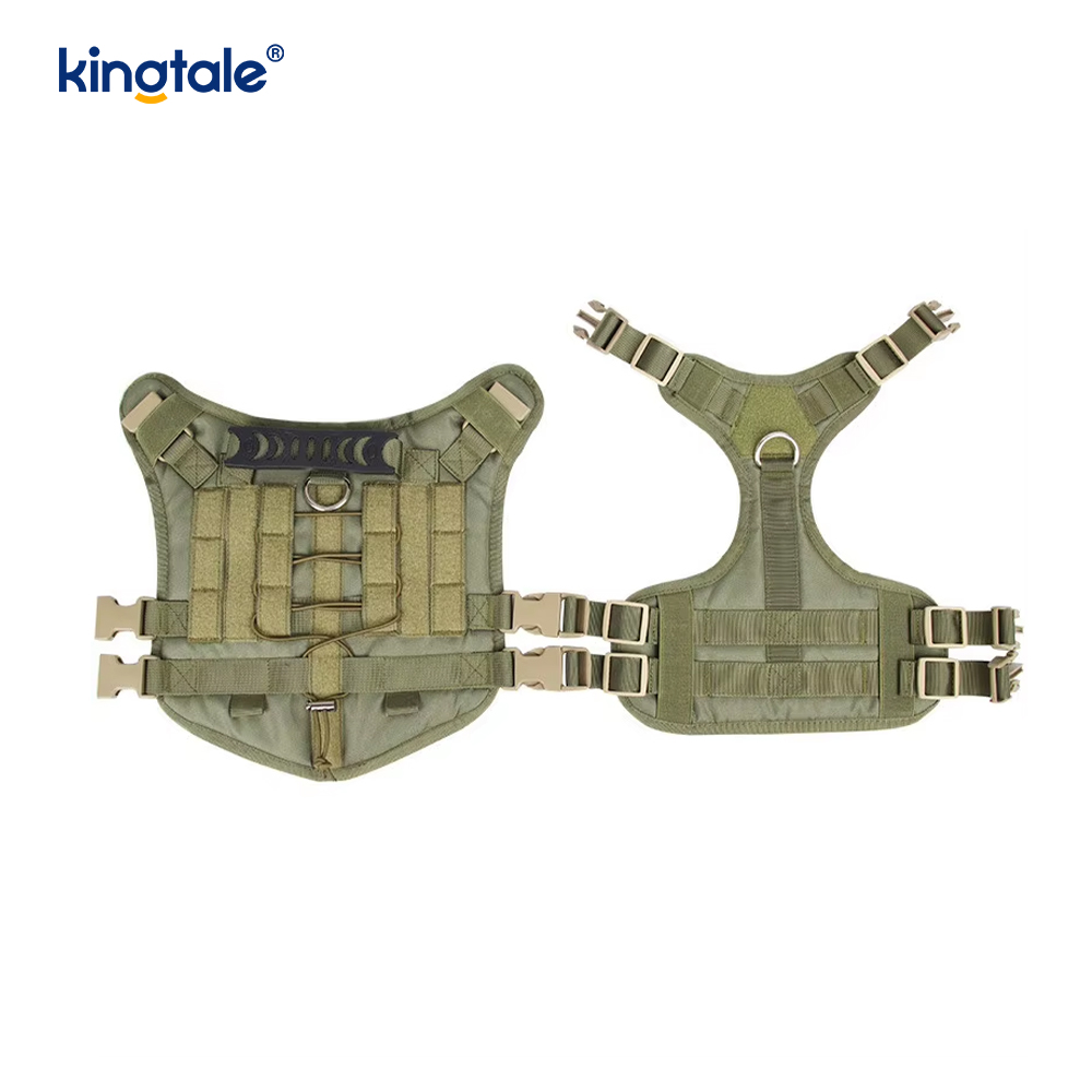 Tilpasset Heavy Duty Large Vest Mesh Pustende Justerbar Hundesele