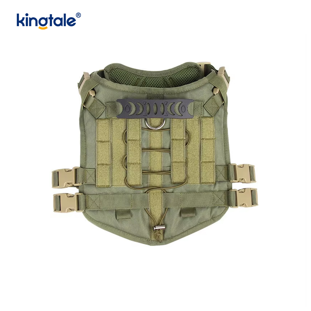 Tilpasset Heavy Duty Large Vest Mesh Pustende Justerbar Hundesele