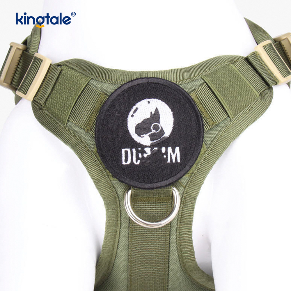 Tilpasset Heavy Duty Large Vest Mesh Pustende Justerbar Hundesele