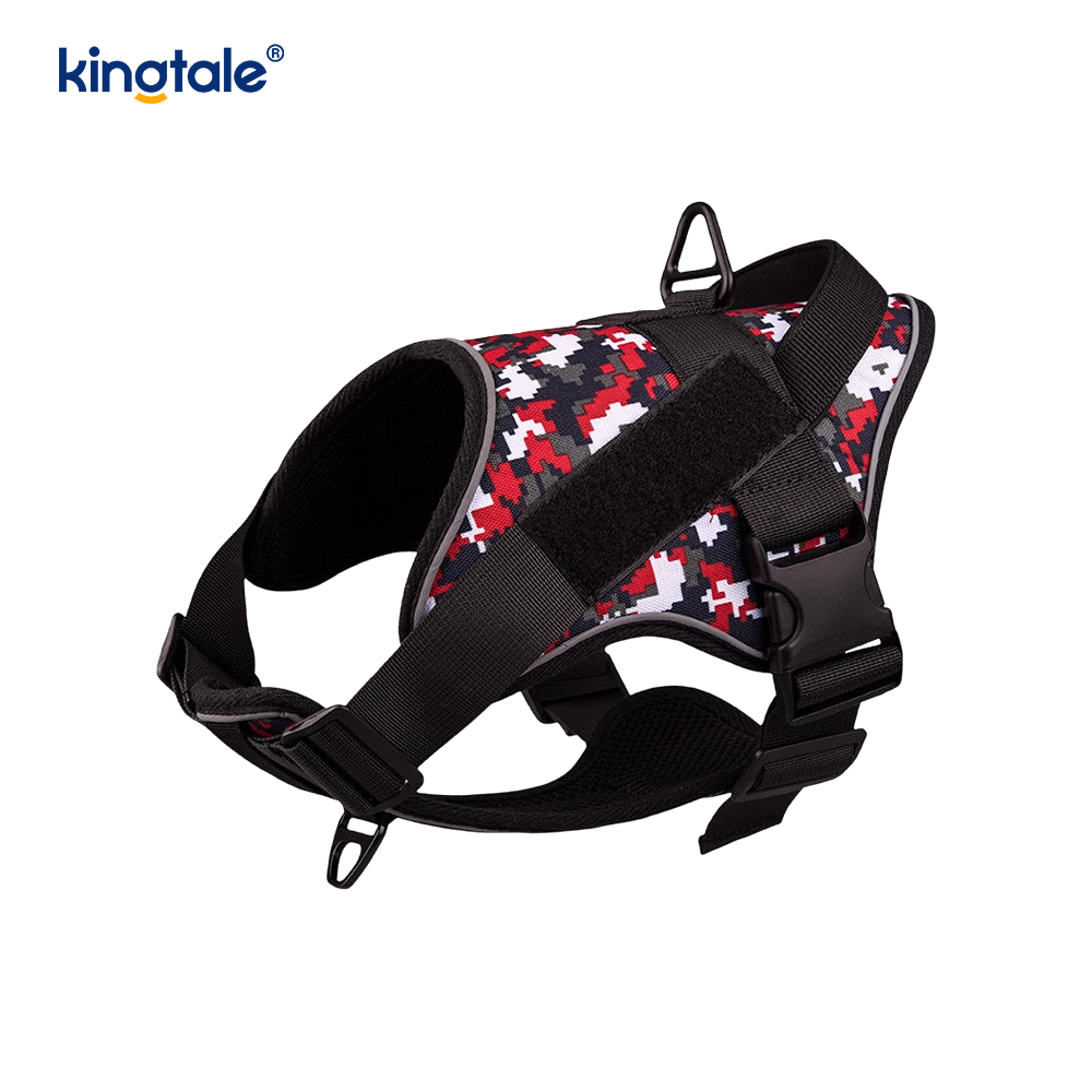 Heavy Duty Tactical No Pull Justerbar reflekterende kjæledyrvest Hundesele