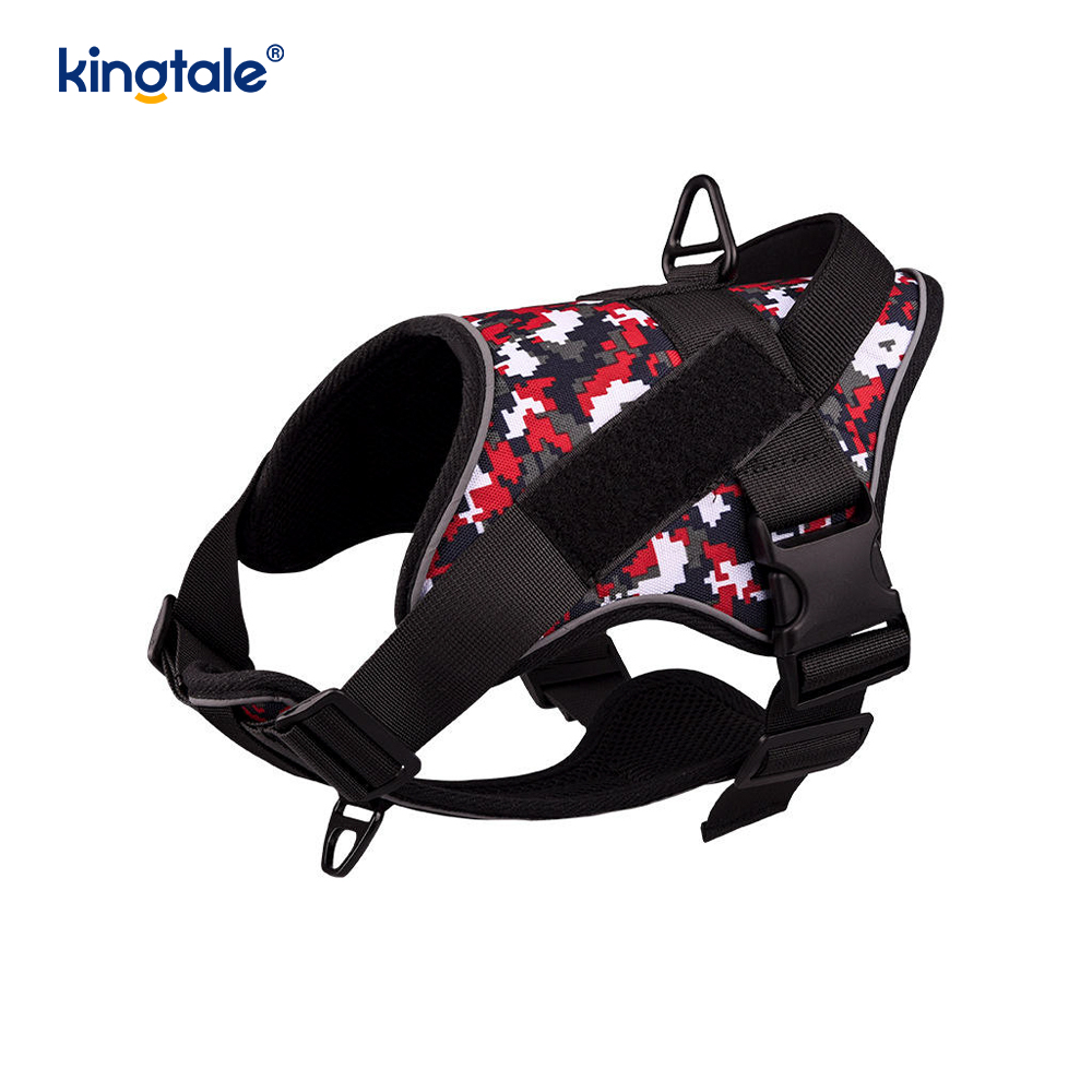 Heavy Duty Tactical No Pull Justerbar reflekterende kjæledyrvest Hundesele