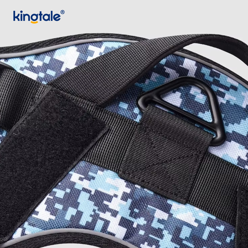 Heavy Duty Tactical No Pull Justerbar reflekterende kjæledyrvest Hundesele