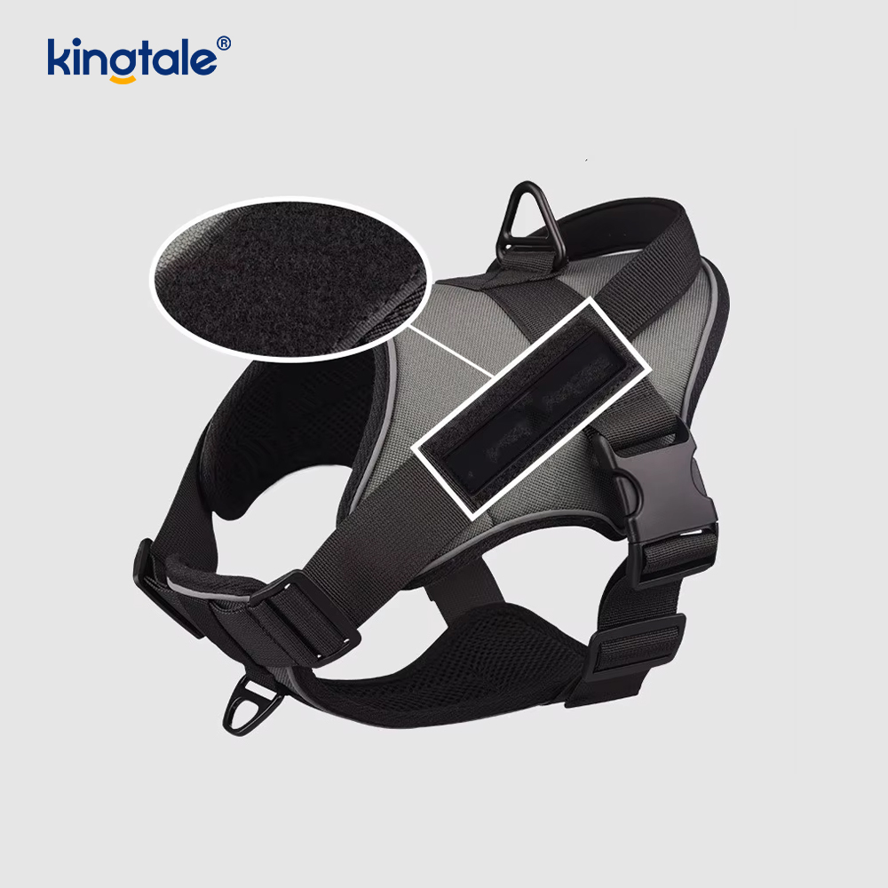 Heavy Duty Tactical No Pull Justerbar reflekterende kjæledyrvest Hundesele