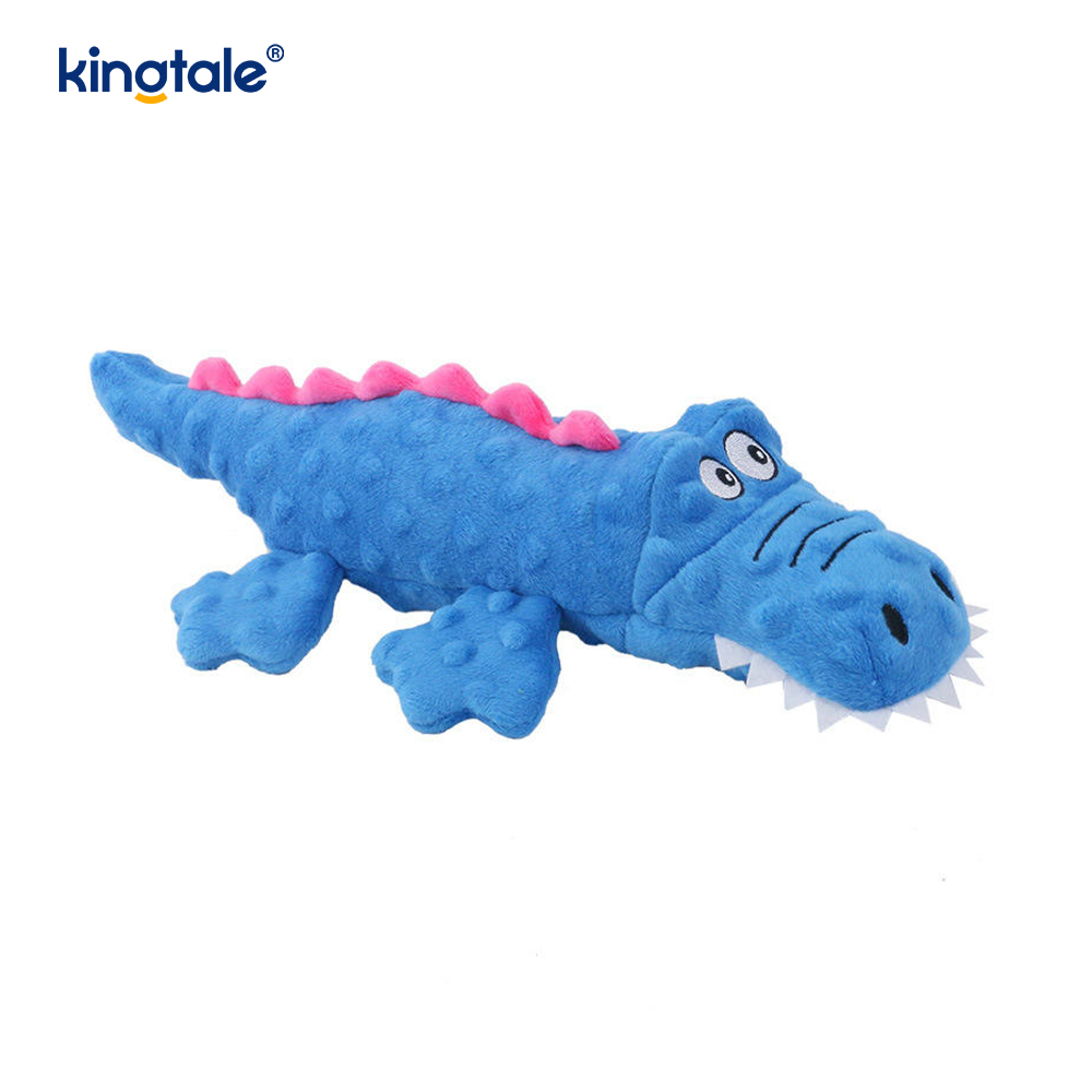 Crocodile Voice plysj kjæledyrtyggeleke for hund