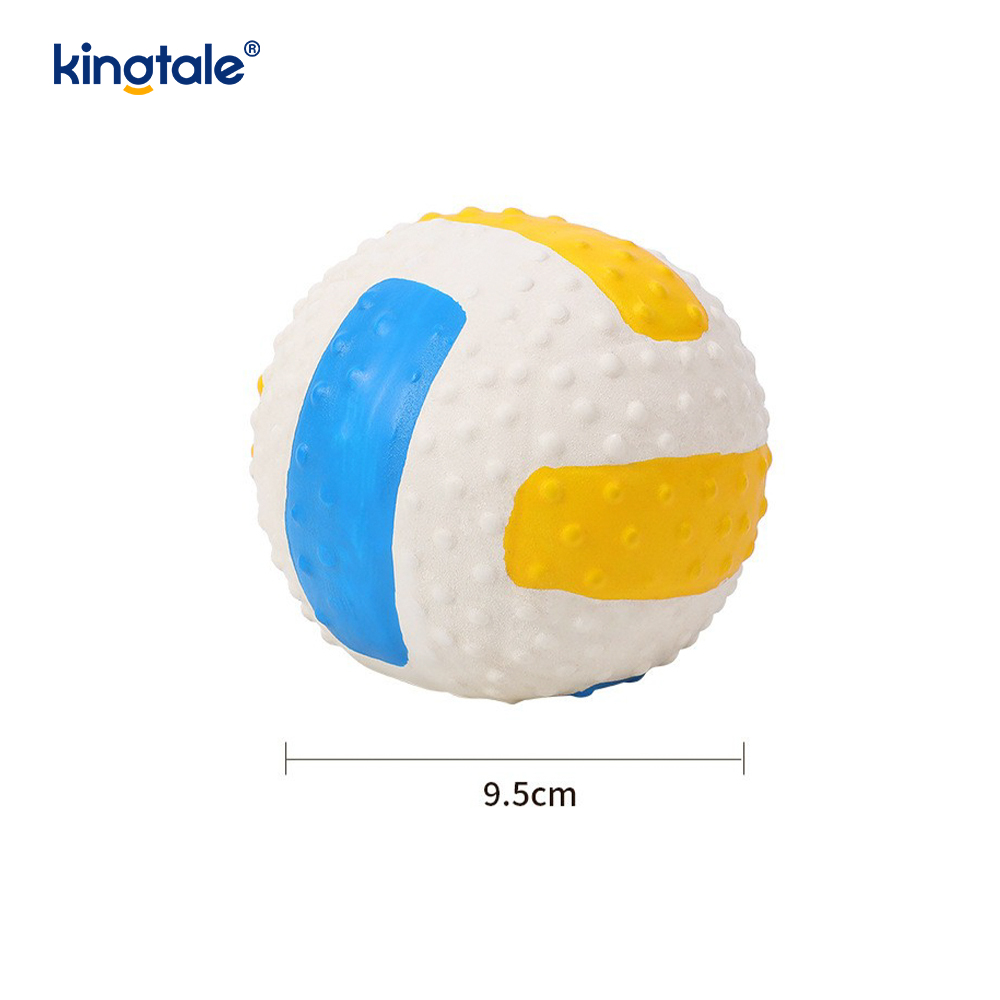 Latex squeaky pet leker (fotball, fotball, volleyball)