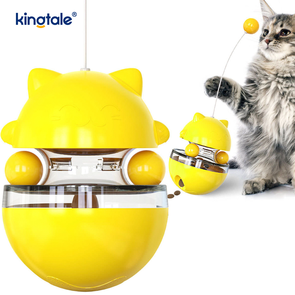 Interactive Cat Toy the Tumbler erter katten og savner ballen Ny katteleke