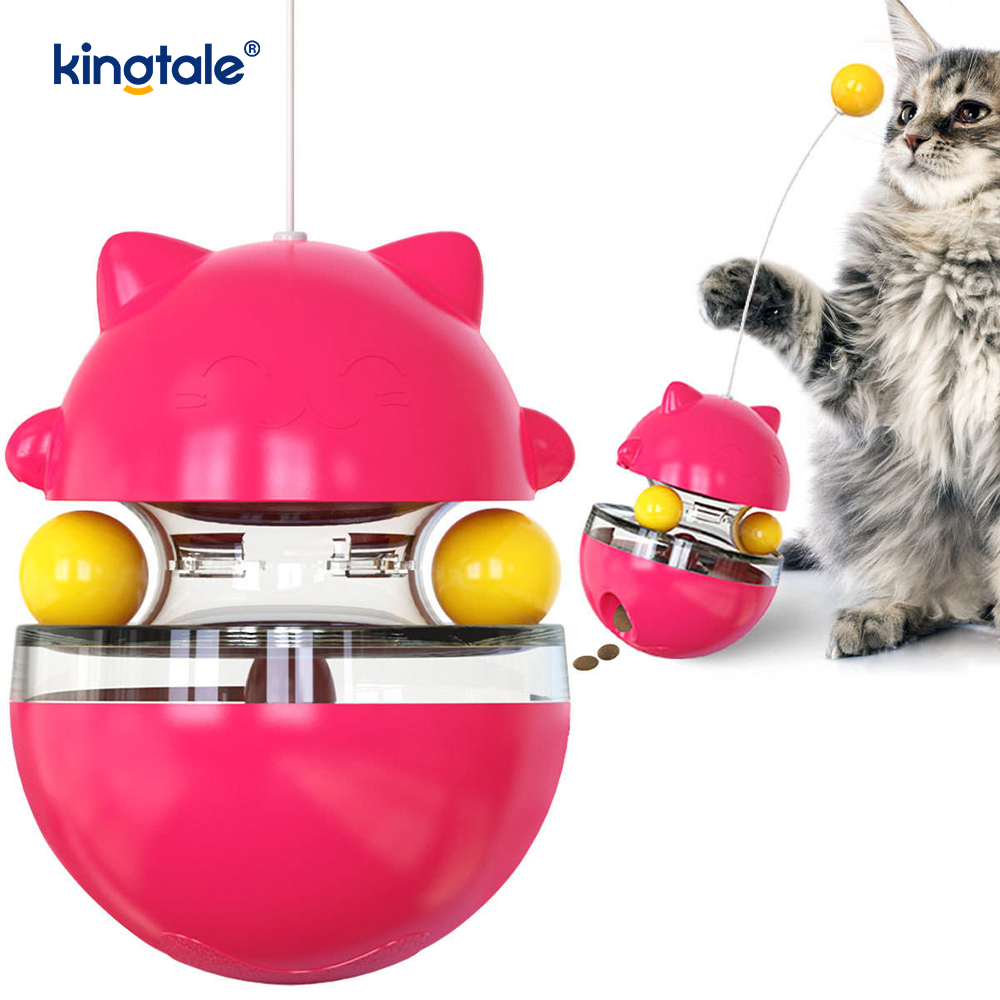 Interactive Cat Toy the Tumbler erter katten og savner ballen Ny katteleke