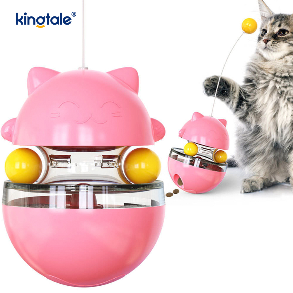 Interactive Cat Toy the Tumbler erter katten og savner ballen Ny katteleke