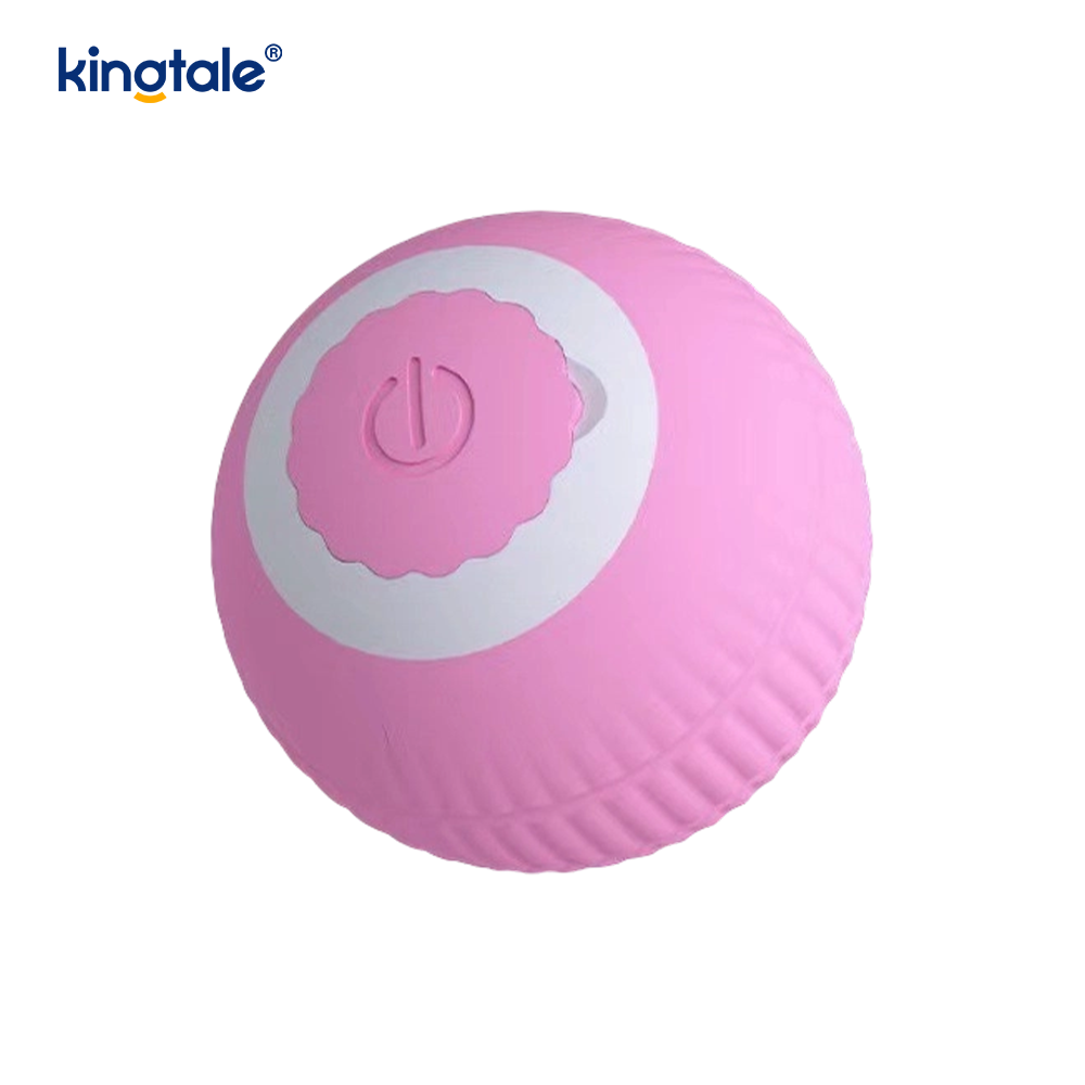 Smart Automatisk Light Cat Chase Balls Leketøy for innendørs rullende kjæledyrball