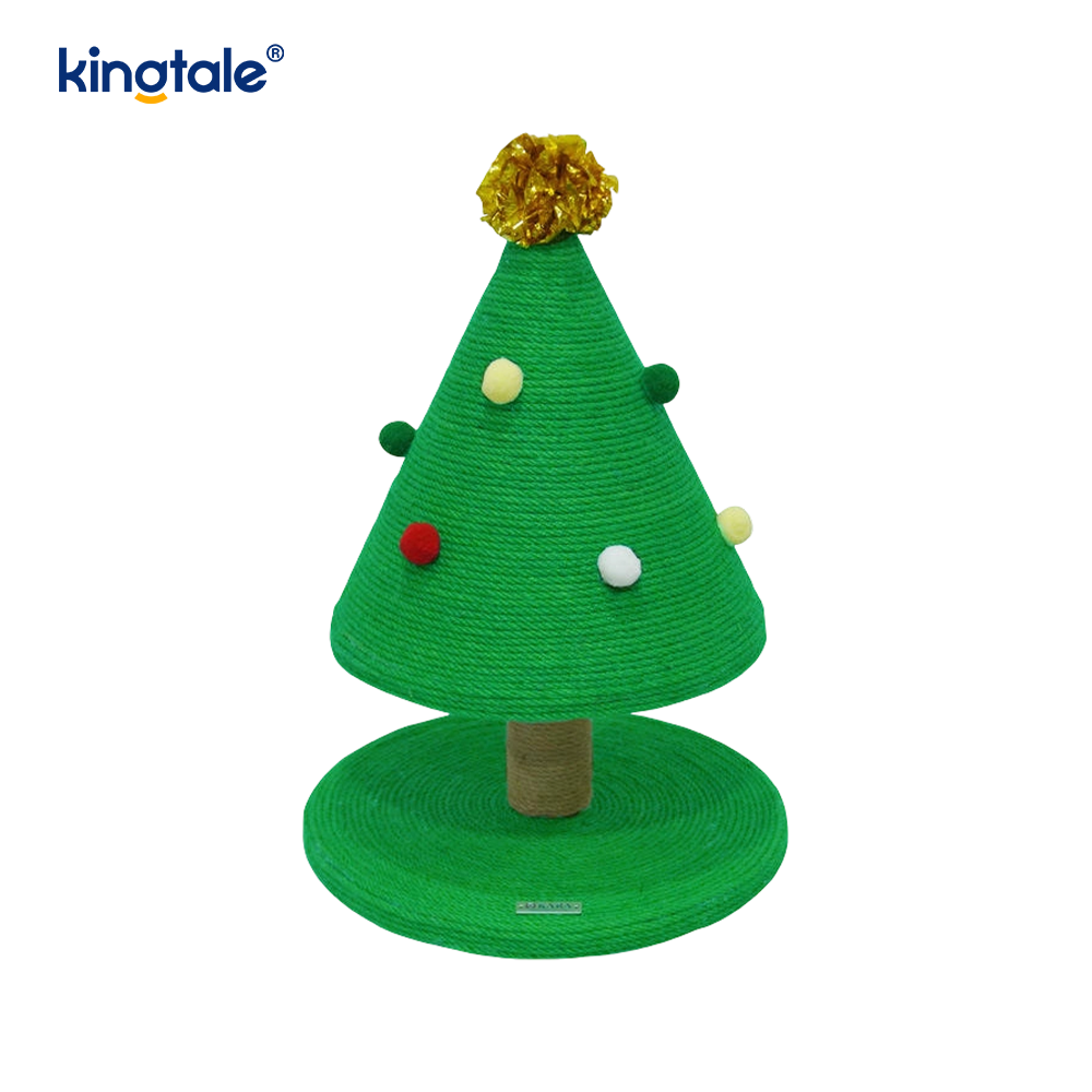 Christmas Series tilpasset slitasjebestandig Cat Scratch Pillar Siege Tower Apartment