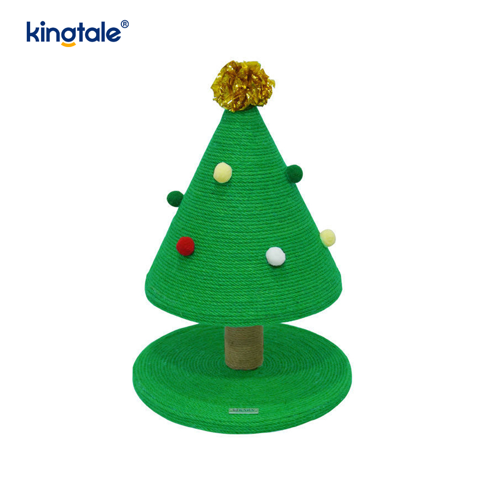 Christmas Series tilpasset slitasjebestandig Cat Scratch Pillar Siege Tower Apartment